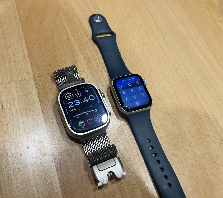 Apple Watch Ultra 4とSE2との比較